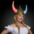 thumbnail image 2 of FlashingBlinkyLights Warrior Viking Helmet with Light Up Horns, 2 of 3