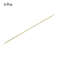 thumbnail image 3 of Uxcell 5Pcs Bamboo Knitting Needles Double Pointed US 1.5(2.5mm) 7.9 Inch(20cm) Straight for Handmade Creative DIY, 3 of 6