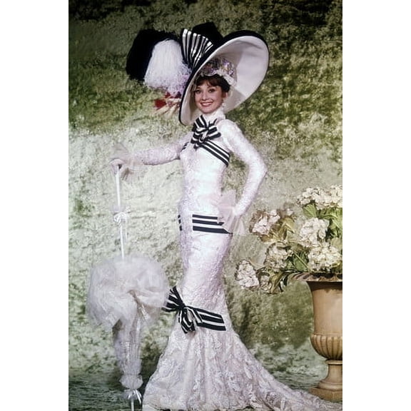 MovieMarket Audrey Hepburn My Fair Lady 24" x 36" Framed Poster