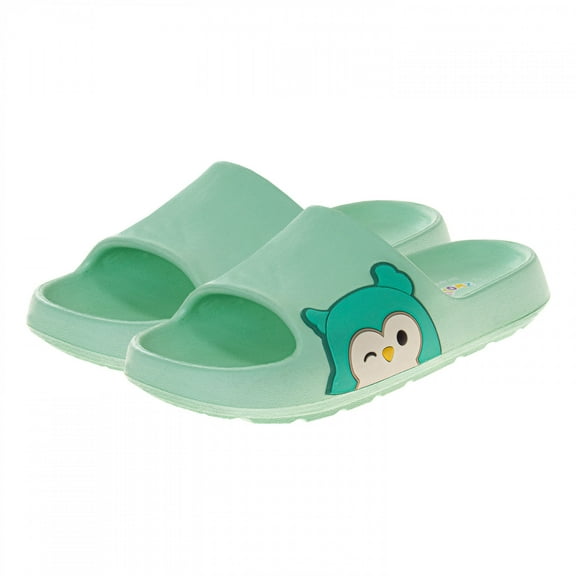 Squishmallows Winston The Owl Open Toe Kid's Sandals-Size 4-5