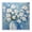White Blooms Paint Drip, variant on Stupell Industries Contemporary Bold Blooms on Blue Black Floating Frame Canvas Art, 18 x 18, by Irena Orlov