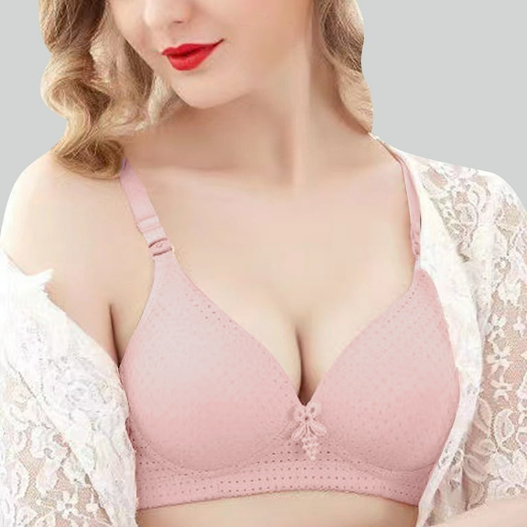 Women Imported Double Foam Fancy Bra - Padded Bras for girls and womens  (COLOUR MAY VERY)