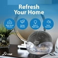 thumbnail image 2 of Twister Purifier Black Water Filter Washer for Home Office with LED Night Light and Diffuser, 2 of 9