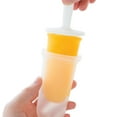 ZOKU Classic Pop Molds, 6 Popsicle Molds with Reusable Sticks and Dripguards, BPAfree