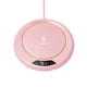 thumbnail image 2 of Mug Warmer for Desk | Coffee Cup Warmer 3 Temperature Settings 8H Auto Shut Off LCD Display | USB Powered | Fits Most Mugs | Home Office Use | 12x12cm | White Pink Green | 1pc, 2 of 9