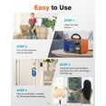 thumbnail image 4 of Ozone Generator - 60000 mg/h Ozone Generator for Large Spaces up to 5000 Sq.Ft, Air Purifier with Temp & Humidity Display, 120-Mi, 4 of 7