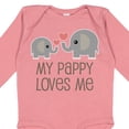 thumbnail image 4 of Inktastic My Pappy Grandpa Loves Me Boys or Girls Long Sleeve Baby Bodysuit, 4 of 5