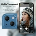 thumbnail image 5 of KONEE Camera Lens Protector Compatible with iphone 14/ 14 Plus, Anti Scratch Tempered Glass Camera Screen Protector, Individual Lens Cover for iPhone 14 / iPhone 14 Plus - Blue, 5 of 7