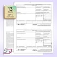thumbnail image 4 of Formularios W-2 NextDayLabels 2024 Impuesto en 4 partes para 25 empleados, 4 of 9