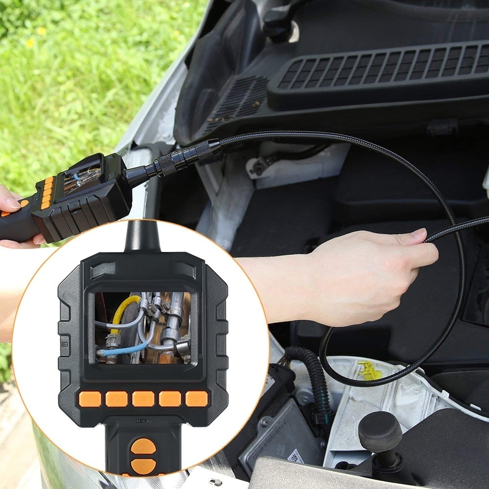 2.4 Inch Car Endoscope Inspection Camera with LCD Monitor Screen and