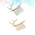 thumbnail image 6 of Gymnture christmas Christmas Antler Hair Accessory - Golden/Silver, 6 of 10