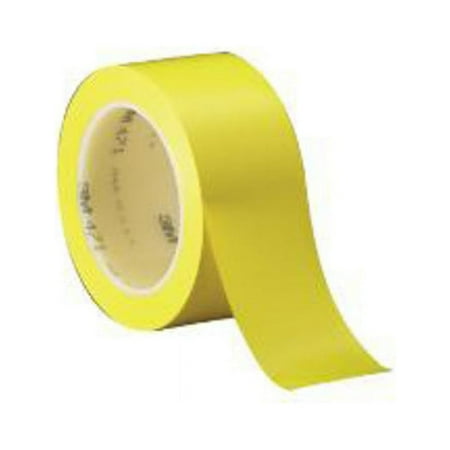 3M® 471 Solid Vinyl Tape, 2" x 36 Yd., Yellow, Case Of 3