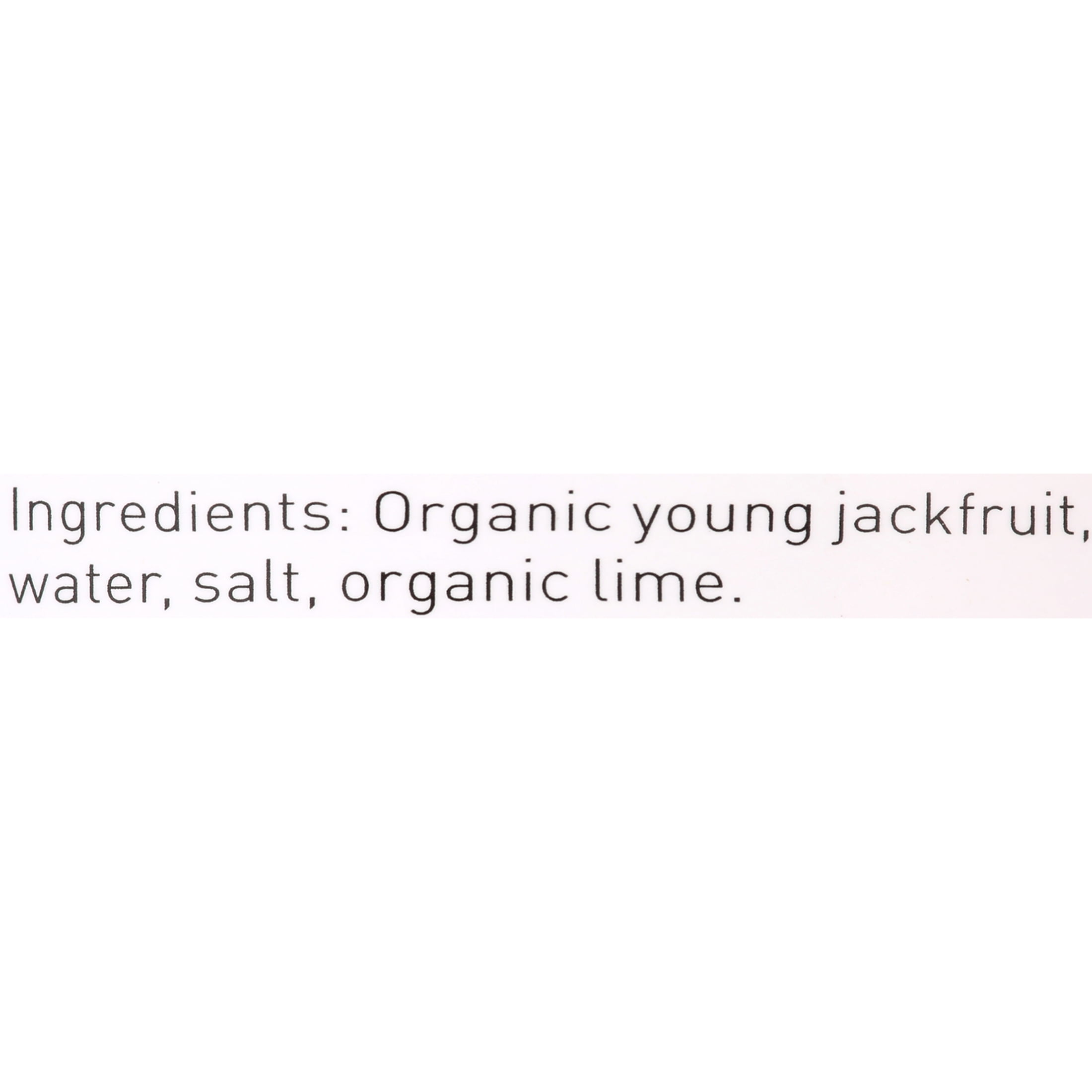 Mementa Inc (6 Pack) Organic Jackfruit in Brine with Lime, 14 oz. Can