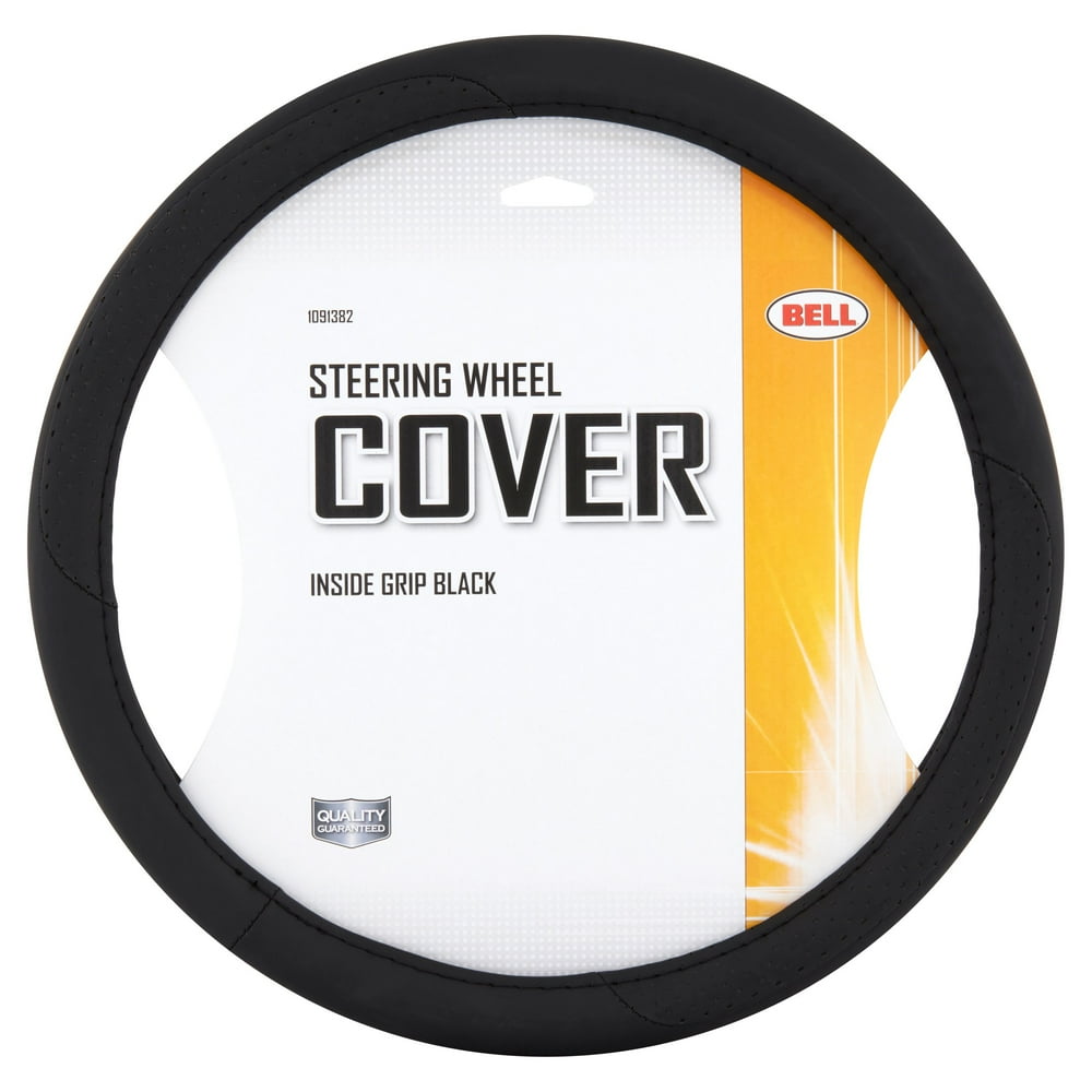 Bell Inside Grip Black Steering Wheel Cover