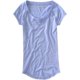 thumbnail image 1 of Aeropostale Solid Crew - Camiseta básica para mujer, color morado, pequeña, 1 of 1