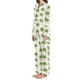 thumbnail image 2 of joogoo Pajamas Set for Women Cute Palm Tree Long Sleeve Pjs Loungewear XL, 2 of 7