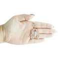 thumbnail image 6 of 10K Yellow Gold Baguette Diamond Spider w/ Web Pendant Statement Charm 2.05 CT, 6 of 6