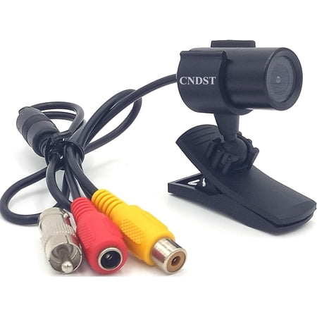 CCTV Hd Mini Bullet Security Camera 1200TVL 2.8mm Wide Angle Lens with Bracket Small Indoor Outdoor Surveillance Camera Analog Camera(DST-190CW)