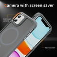 thumbnail image 3 of TECH CIRCLE For iPhone 16 Pro Max Translucent Back Case 6.9" 2024 Model, Compatible with MagSafe and Magnetic Accessories, Lightweight Slim Case, Shockproof Protective Cute Phone Cover,  Gray, 3 of 8