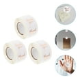 thumbnail image 4 of 3 Rolls of Bag Sealing Stickers Gift Decorative Stickers Adhesive Bag Sealing Labels, 4 of 9