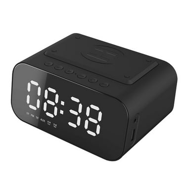 AM/FM LED Dual Alarm Clock Radio - Walmart.com