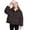 Coffee, variant on KAUOD Kids Toddler Waterproof Puffer Jackets Quilted Insulated Winter Hooded Coats Boys Girls Thick down Outwear with Pockets