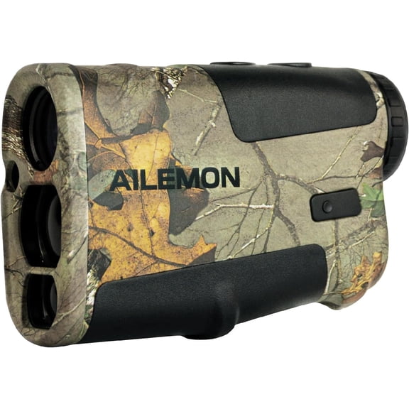 AILEMON Range Finder for Hunting, 900 Yards Laser Rangefinder with 6X Magnification Multi Functional Distance/Angle/Scan Waterproof Rangefinder for Hunter