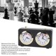thumbnail image 3 of Reloj De Ajedrez Mecánico Reloj De Ajedrez Analógico Vintage Esferas Grandes Mecanismo De Cuerda Competiciones Weiqi, 3 of 7