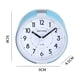 thumbnail image 2 of Reloj despertador con batería for dormitorio, relojes pequeños con pilas, reloj de noche, reloj de mesa pequeño retro silencioso y relojes de escritorio for oficina, 2 of 4