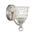thumbnail image 1 of Savoy House Birone 1 Light Sconce in Polished Nickel, 1 of 1