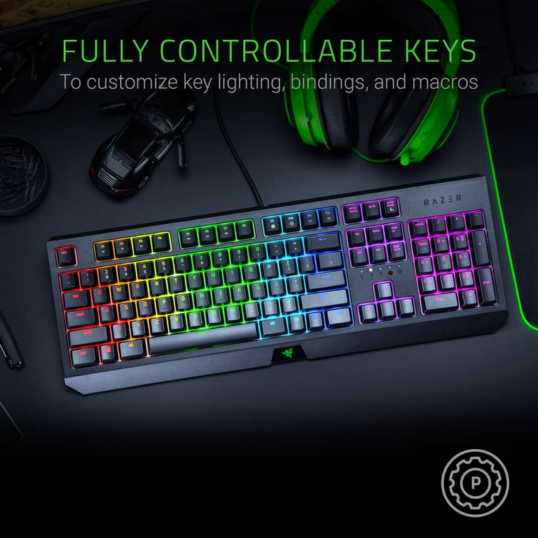 Razer BlackWidow Wired Mechanical Gaming Keyboard for PC, Chroma