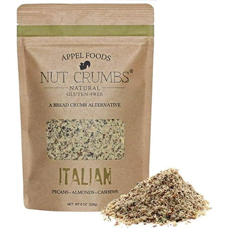 Appel Foods Keto Nut Crumbs, Italian, 8 oz