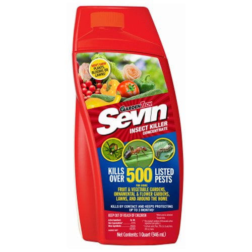 Sevin Insect Killer Concentrate, for Gardens and Flowers, 32 oz.