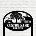 thumbnail image 5 of Handmadetneonsign Farm Memorial Metal With Stake, Farming Stake Metal Name Sign Stake, Garden Metal Stake Decor 59038, 5 of 5