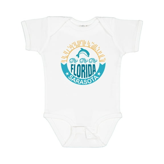 Inktastic Sarasota Florida Vacation Travel Boys or Girls Baby Bodysuit