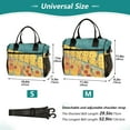 thumbnail image 2 of Ckdifva Bears Enjoy Drink Cooler Bag Cooler Cooling Tote Lunch Bag Lunch Box Front Pocket with Shoulder Strap, 2 of 6