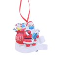 thumbnail image 1 of Bendita Familia Diy Nombre Escrito A Mano Santa Claus Decoraciones Para El Hogar Colgante De Árbol De Navidad Para Adorno De Navidad Colgantes Colgantes De Navidad seitruly HA037287-00, 1 of 6
