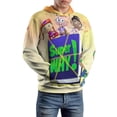 thumbnail image 6 of Super Why Mens Womens Novelty Hoodie 3D Print Pullover Hooded Long Sleeve Sweatshirts Tops Blouse with Pocket, 6 of 8