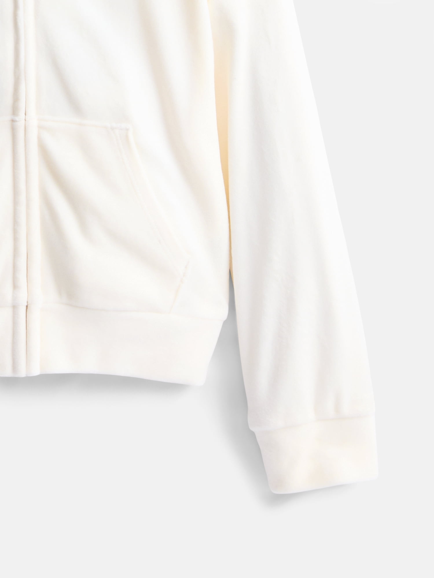 Wonder Nation Girls Velour Hoodie, Sizes 4-18 & Plus