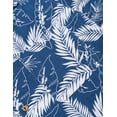 thumbnail image 5 of Coshow Men's Cotton Linen Shirts Short Sleeve Hawaiian Floral Button Down Beach Shirt Casual Holiday Shirts, 5 of 5