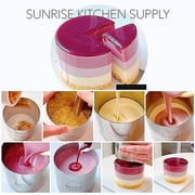 Sunrise Plating Forms Stainless Steel Ring Mold Sets (4 Count) (2.75 x 2)
