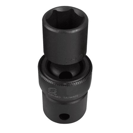 Sunex 216UM 1/2" Drive Standard 6 Point Universal Impact Socket 16mm
