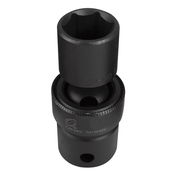 Sunex 214UM 1/2" Drive Standard 6 Point Universal Impact Socket 14mm