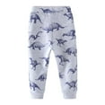 thumbnail image 5 of Piuwrlz Boys Jogger Pants for Kids Sweatpants Cotton Pant Gray Size 2-3 Years, 5 of 9