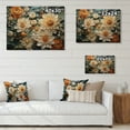 thumbnail image 4 of Designart "Koi Dance Asian Painting I" Asian Print on Natural Pine Wood, 4 of 5