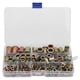 thumbnail image 2 of Tuercas remachables de acero de 128 piezas con revestimiento de zinc en caja, rosca vertical combinada M3/4/5/6/8/10/12, 2 of 12