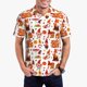 thumbnail image 1 of Fotbe Autumn Gnome Camiseta Polo de Golf para Hombre con Estampado – Camisa Deportiva Transpirable con Cuello Abotonado-Large, 1 of 6