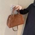 thumbnail image 2 of Bolso Bolsas para Mujeres Bolsos Gamuza Correa Ajuste Color Sólido Viajar, 2 of 8