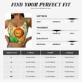 thumbnail image 5 of JUNZAN African Animals in the Jungle Print Women's Workout Tank Tops - U Back Fitness Top with Built-In Shelf Bra, Perfect for Yoga and Gym-Large, 5 of 8