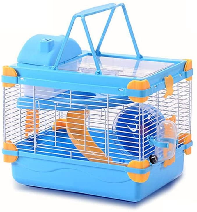 Hamster Cage Transparent Skylight Double Dream Castle Luxury Mini Cages
